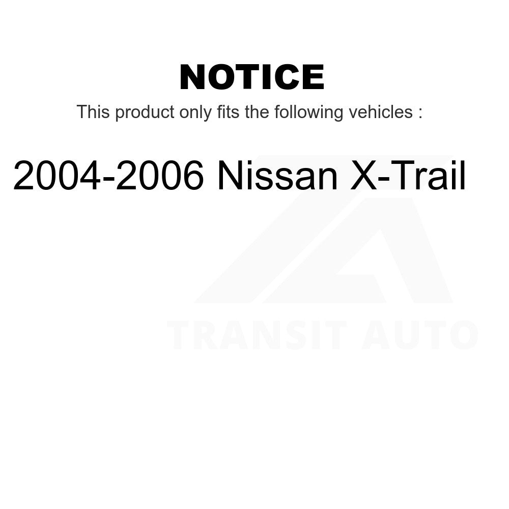 Front Disc Brake Rotor 8-980388 For 2004-2006 Nissan X-Trail