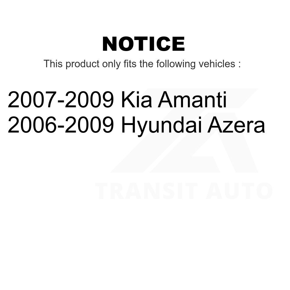 Rear Disc Brake Rotor 8-980417 For Hyundai Azera Kia Amanti