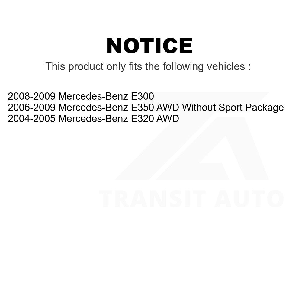 Front Disc Brake Rotor 8-980510 For Mercedes-Benz E350 E320 E300
