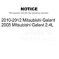 Front Disc Brake Rotor 8-980627 For Mitsubishi Galant