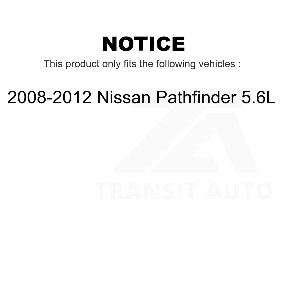 Front Disc Brake Rotor 8-980628 For 2008-2012 Nissan Pathfinder 5.6L