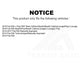 Rear Disc Brake Rotor 8-980949 For Fiat 500
