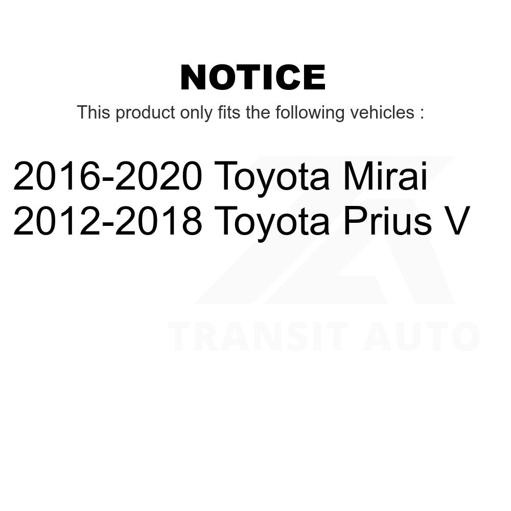 Rear Disc Brake Rotor 8-980955 For Toyota Prius V Mirai