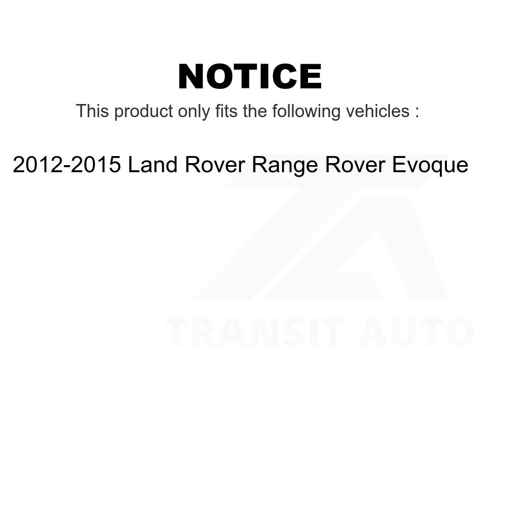 Rear Disc Brake Rotor 8-980956 For 2012-2015 Land Rover Range Evoque