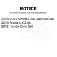 Front Disc Brake Rotor 8-981001 For Honda Civic Acura ILX