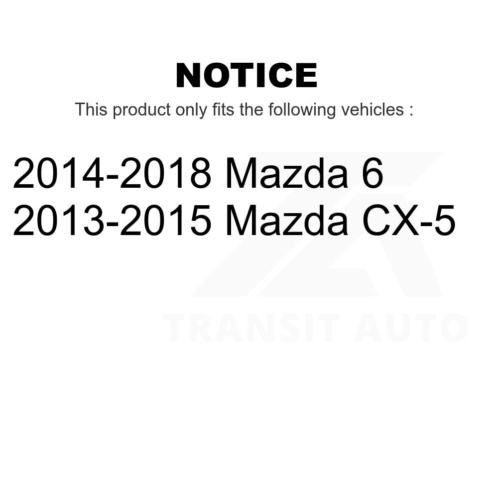 Front Disc Brake Rotor 8-981011 For Mazda 6 CX-5