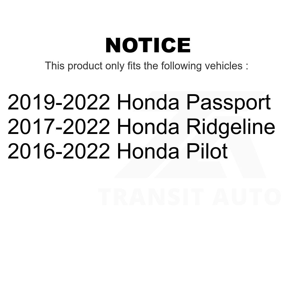 Rear Disc Brake Rotor 8-982041 For Honda Pilot Ridgeline Passport