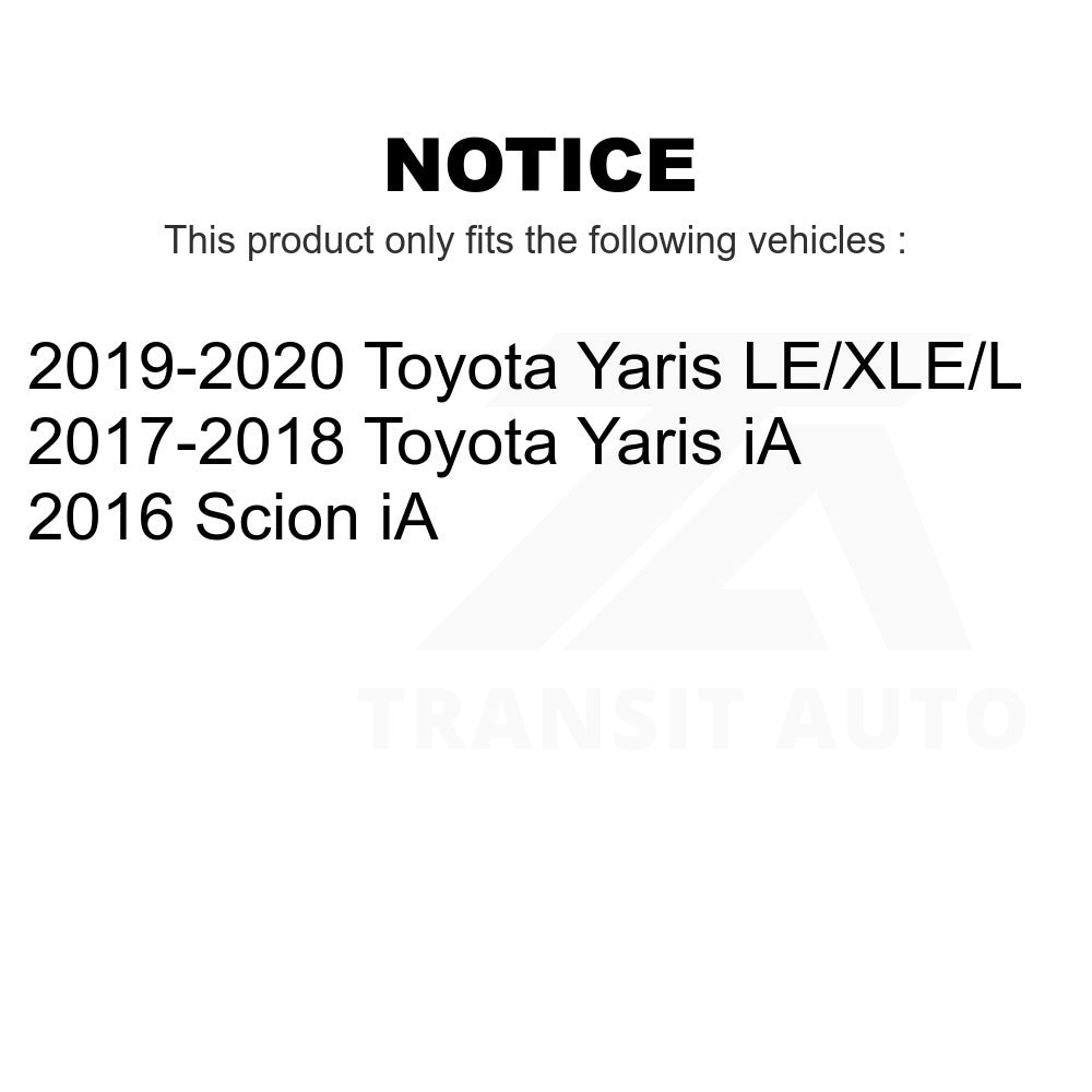 Front Disc Brake Rotor 8-982048 For Toyota Yaris iA Scion