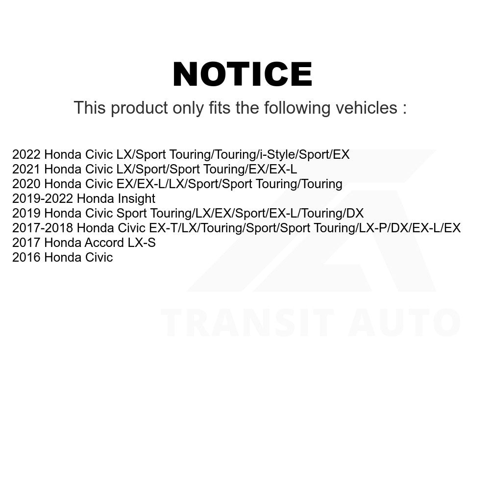 Front Disc Brake Rotor 8-982053 For Honda Civic Accord Insight