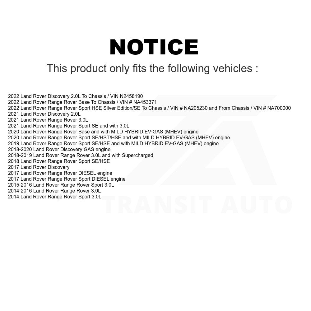 Rear Disc Brake Rotor 8-982066 For Land Rover Range Sport Discovery