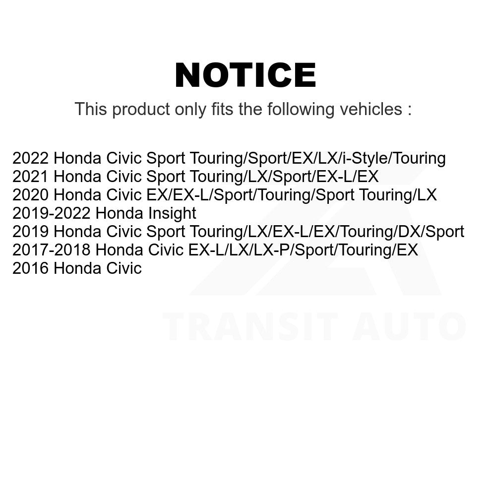Rear Disc Brake Rotor 8-982073 For Honda Civic Insight