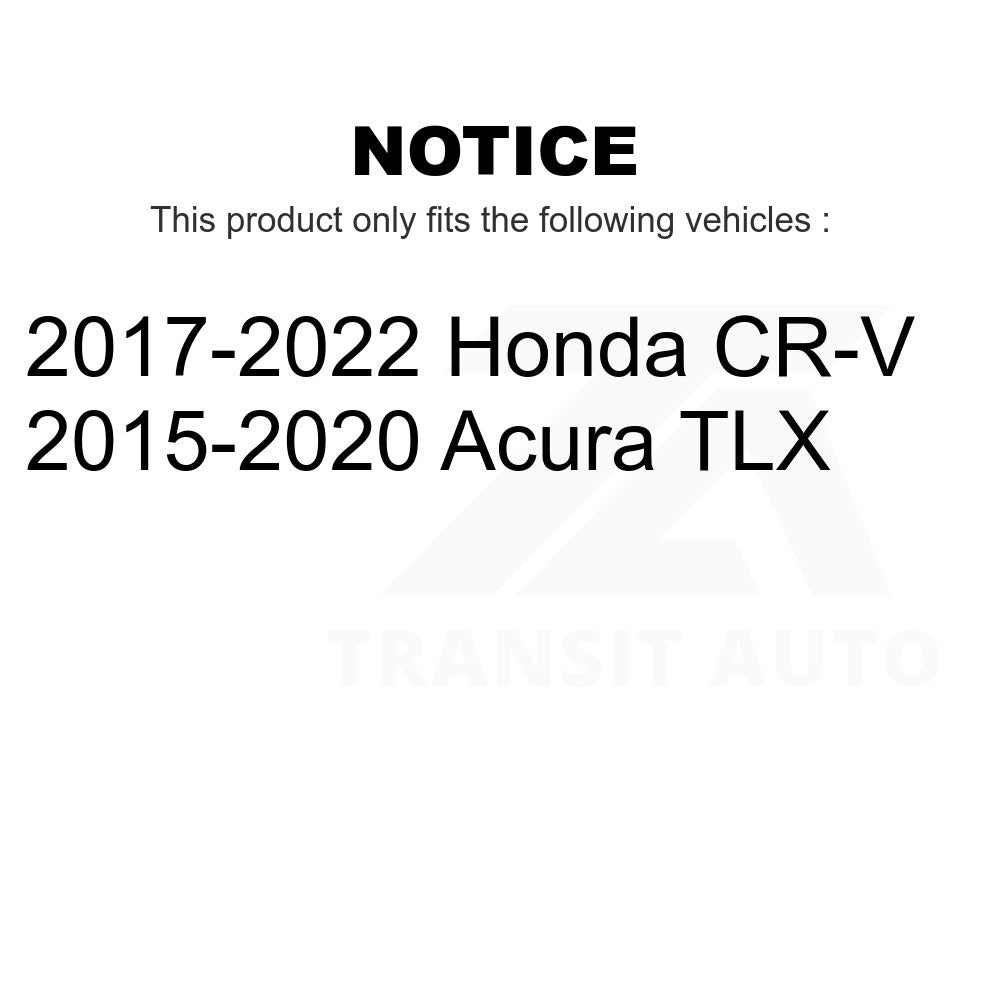 Rear Disc Brake Rotor 8-TQ8152 For Honda CR-V Acura TLX