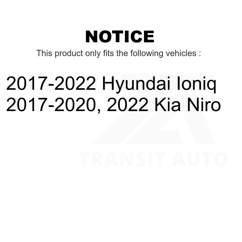 Front Disc Brake Rotor 8-TQ8325 For Kia Niro Hyundai Ioniq