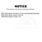 Electric Fuel Pump AGY-00210199 For Nissan Frontier Xterra