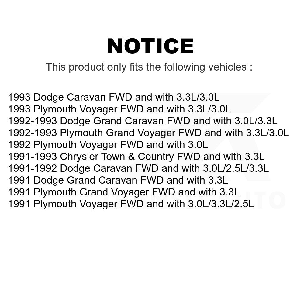 Fuel Pump Module Assembly AGY-00310345 For Dodge Plymouth Caravan Grand Voyager Chrysler Town & Country
