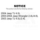 Fuel Pump Module Assembly AGY-00310400 For Jeep Wrangler TJ