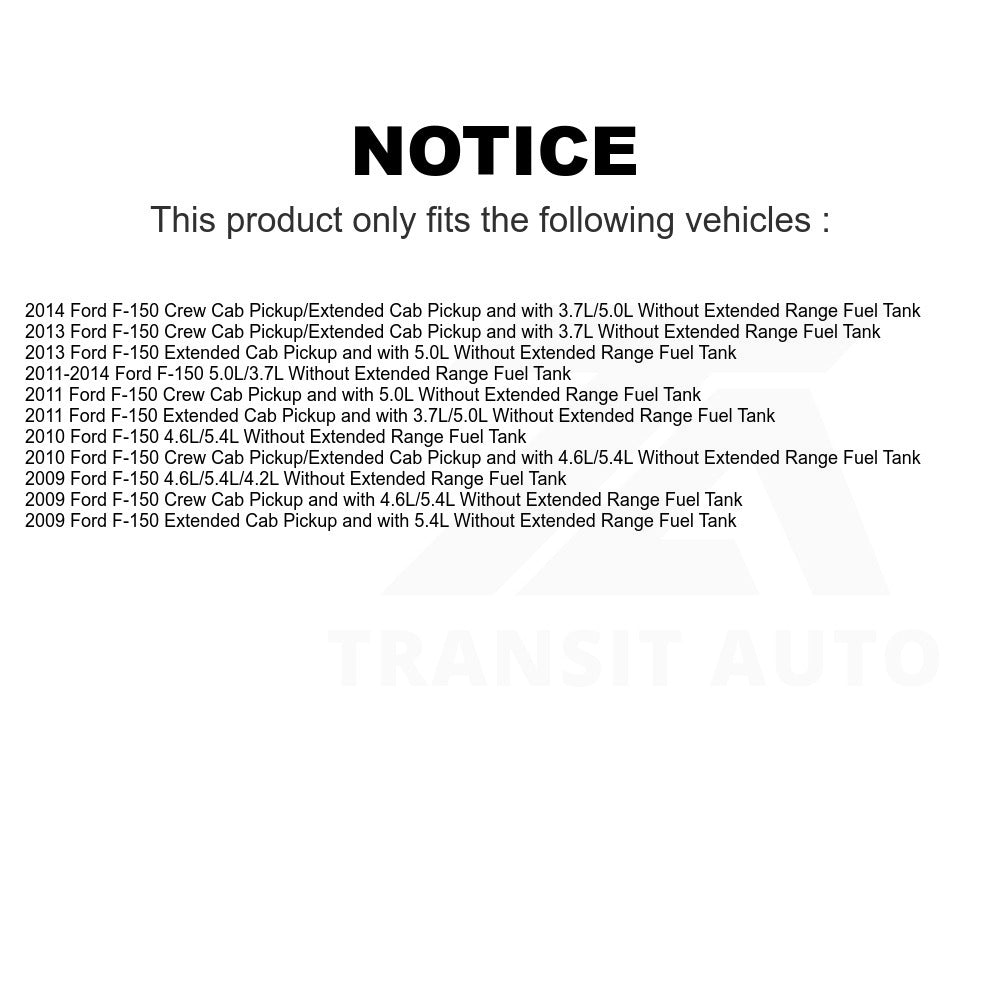 Fuel Pump Module Assembly AGY-00310568 For Ford F-150 Without Extended Range Tank