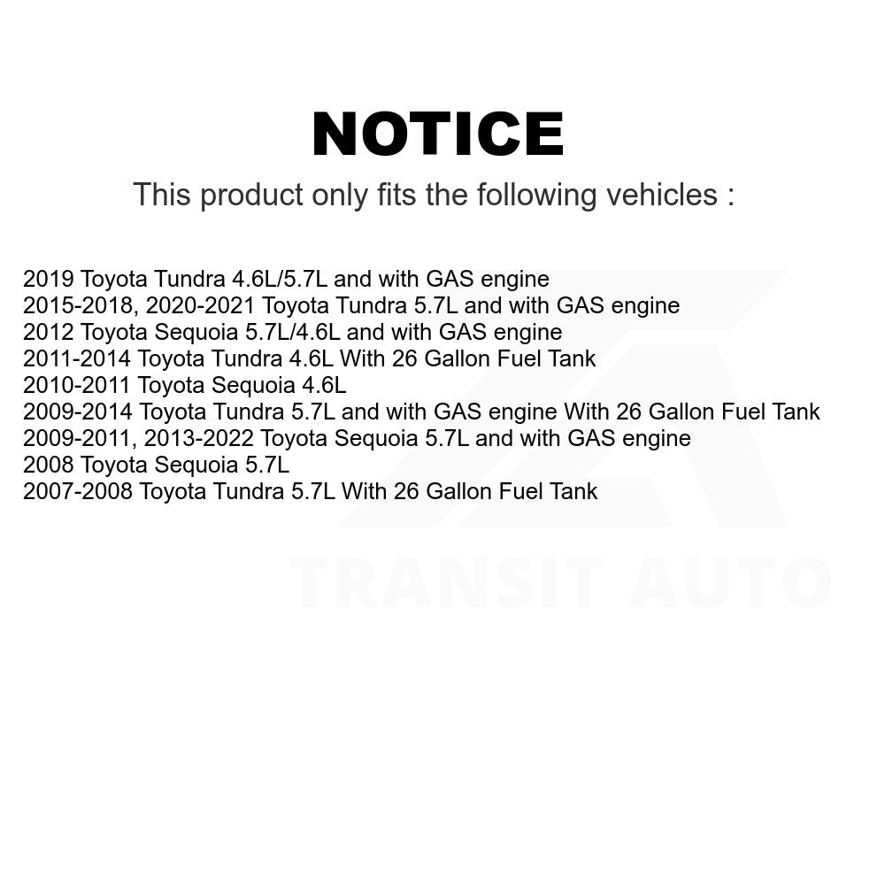 Fuel Pump Module Assembly AGY-00310593 For Toyota Tundra Sequoia