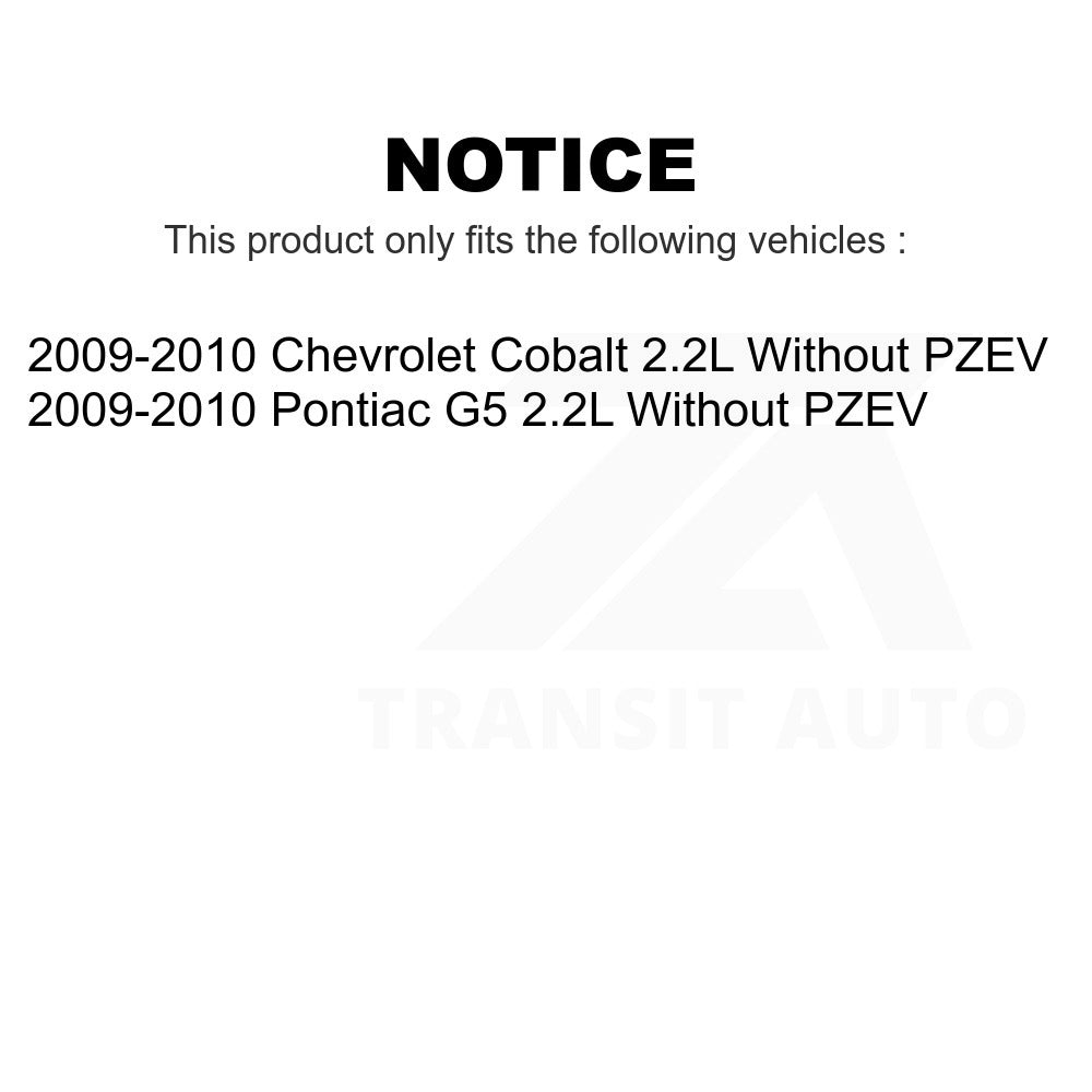 Fuel Pump Module Assembly AGY-00310595 For 2009-2010 Chevrolet Cobalt Pontiac G5 Without PZEV 2.2L