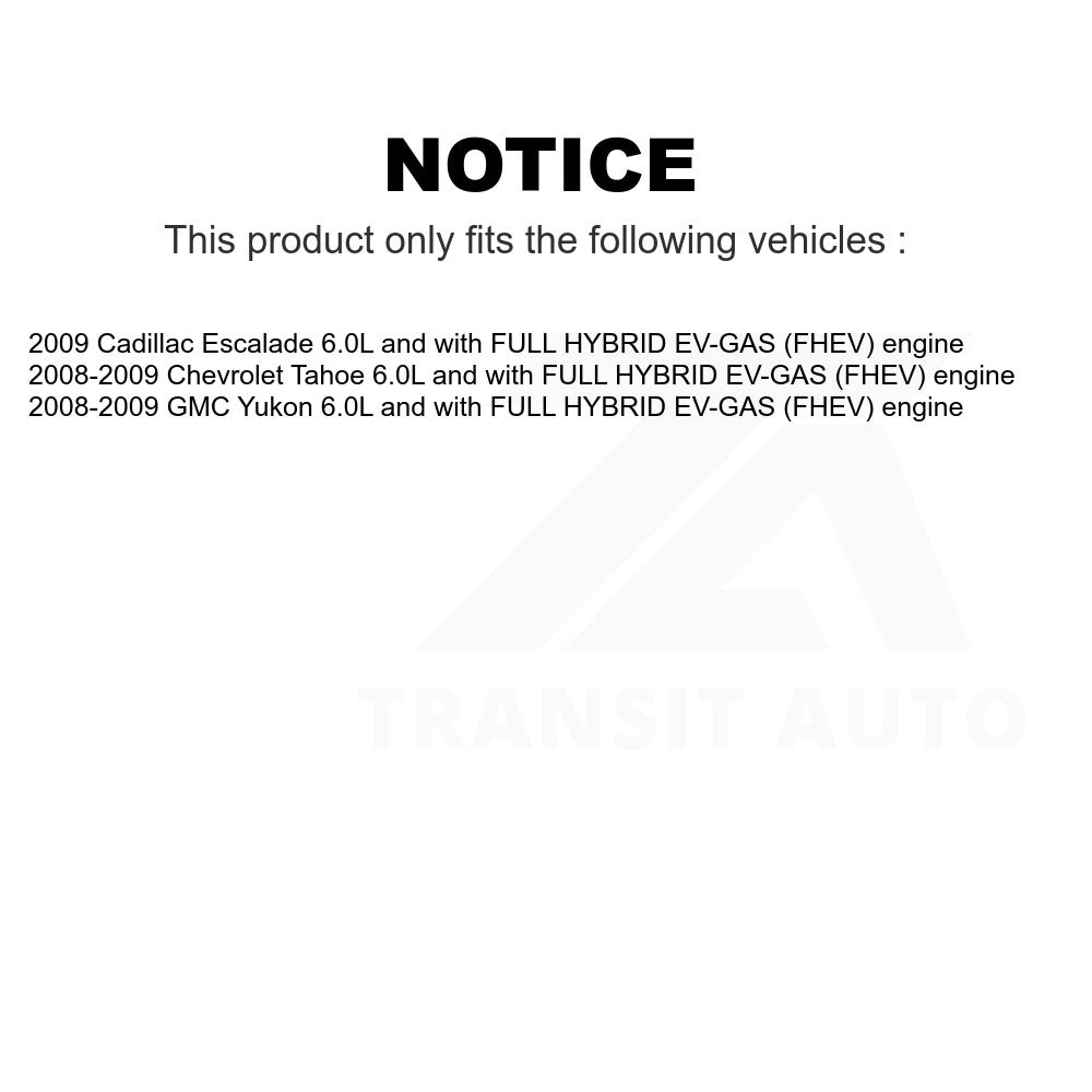Fuel Pump Module Assembly AGY-00310618 For Chevrolet Tahoe GMC Yukon Cadillac Escalade 6.0L with FULL HYBRID EV-GAS (FHEV) engine