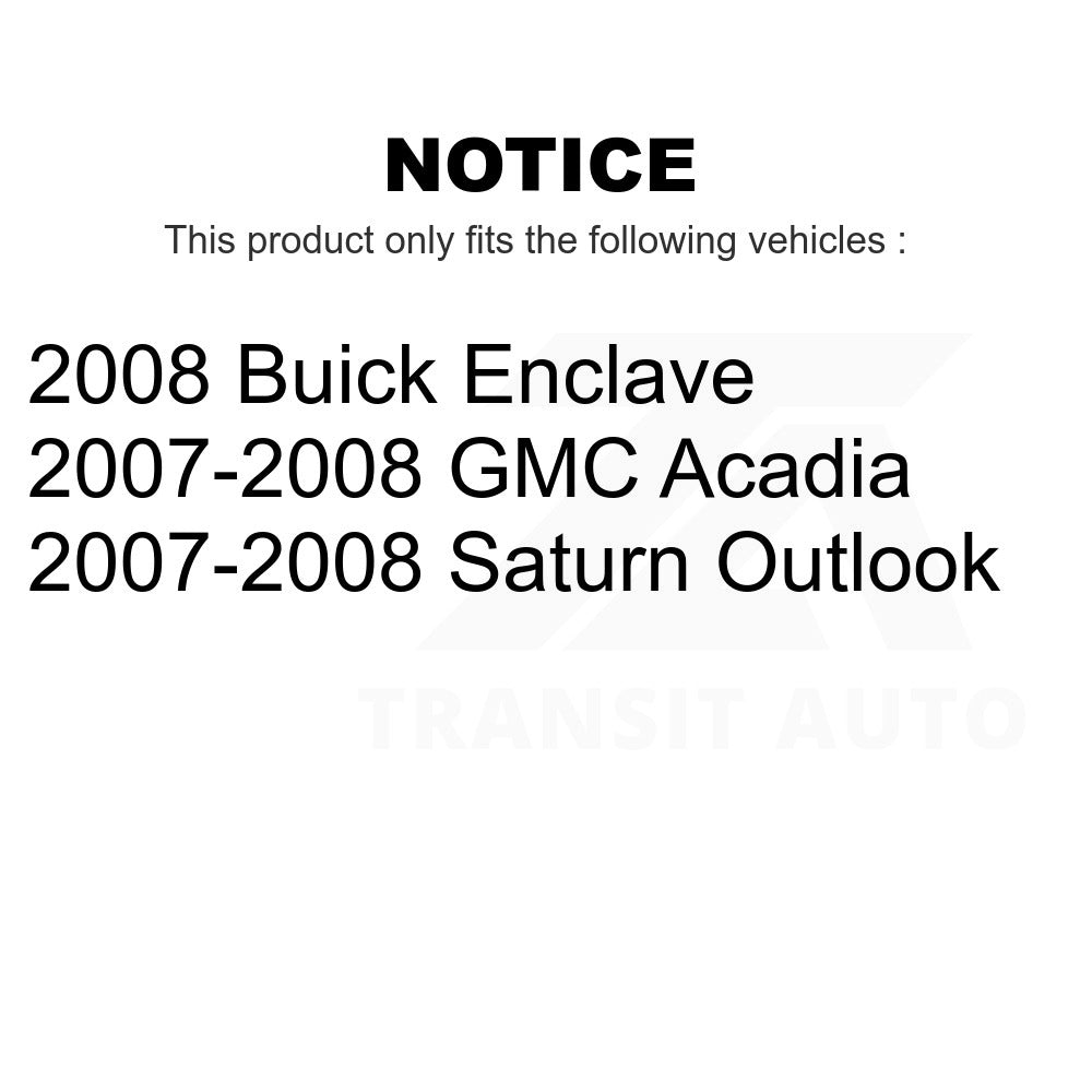 Fuel Pump Module Assembly AGY-00310628 For GMC Acadia Buick Enclave Saturn Outlook