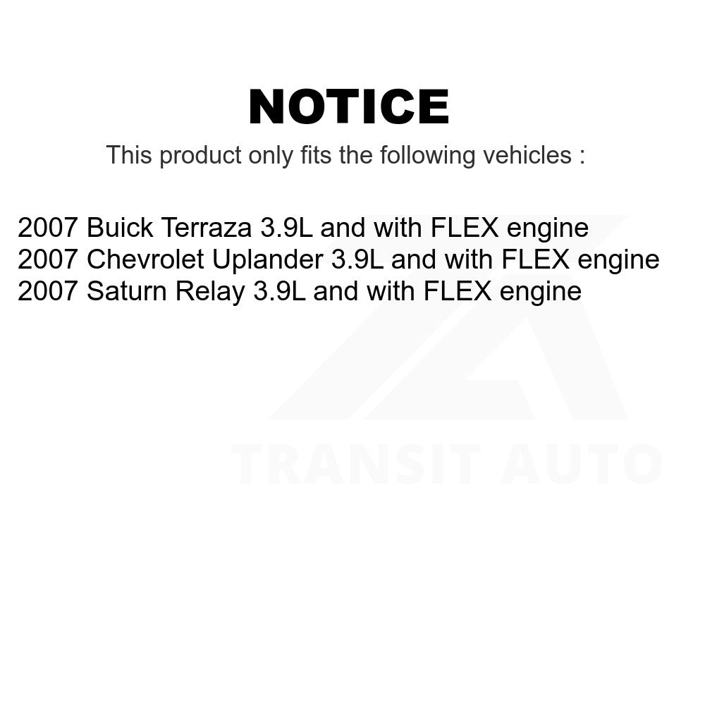 Fuel Pump Module Assembly AGY-00310693 For 2007-2007 Chevrolet Uplander Buick Terraza Saturn Relay 3.9L with FLEX engine
