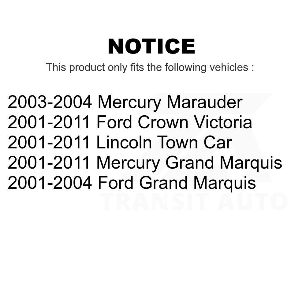 Fuel Tank Strap AGY-01110205 For Mercury Grand Marquis Ford Crown Victoria Lincoln Town Car Marauder