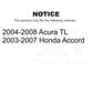 Fuel Tank Strap AGY-01110239 For Honda Accord Acura TL