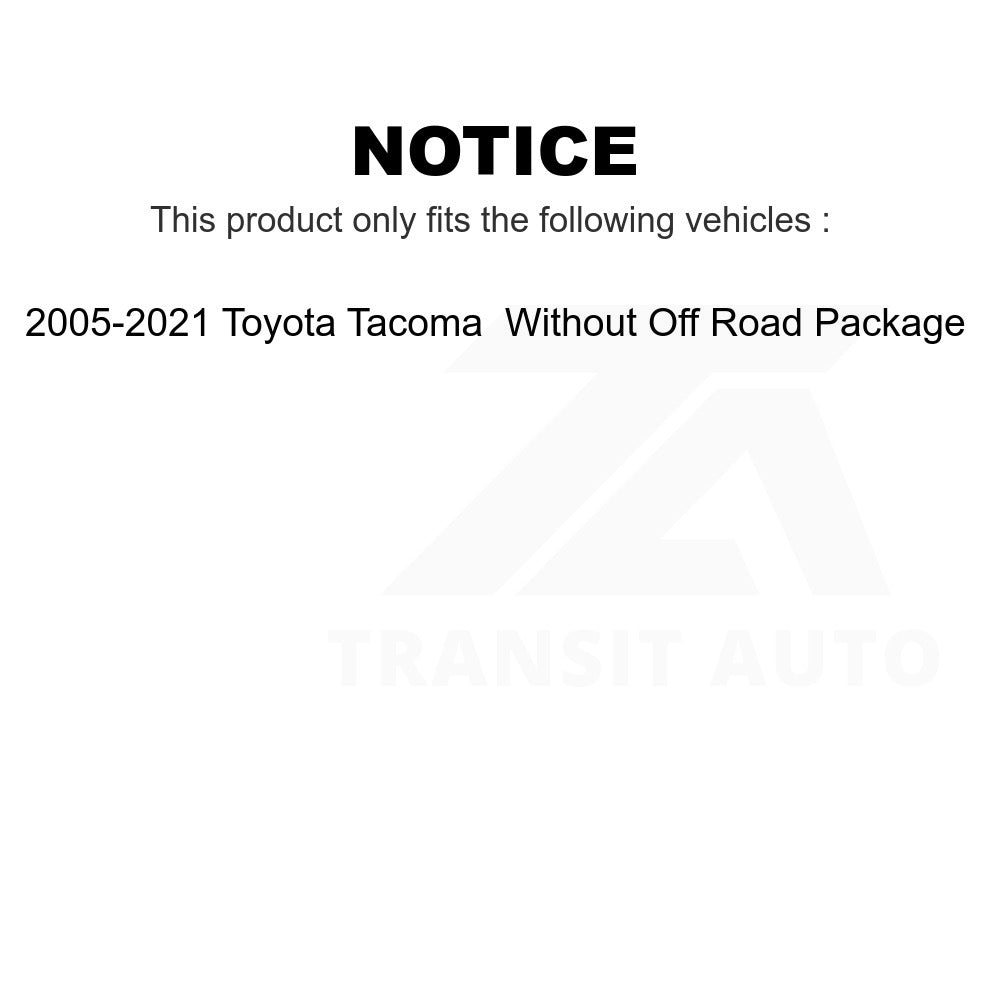 Fuel Tank Strap AGY-01110314 For 2005-2021 Toyota Tacoma Without Off Road Package