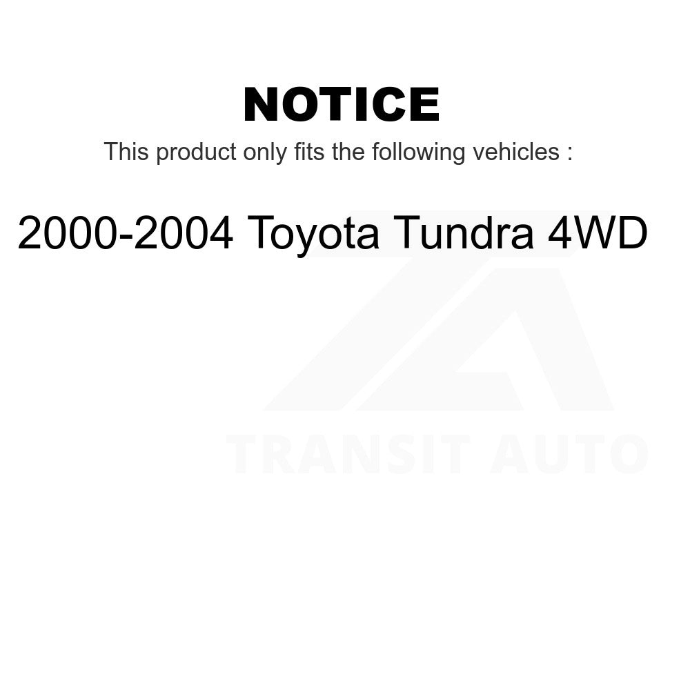 Fuel Tank Strap AGY-01110335 For 2000-2004 Toyota Tundra 4WD