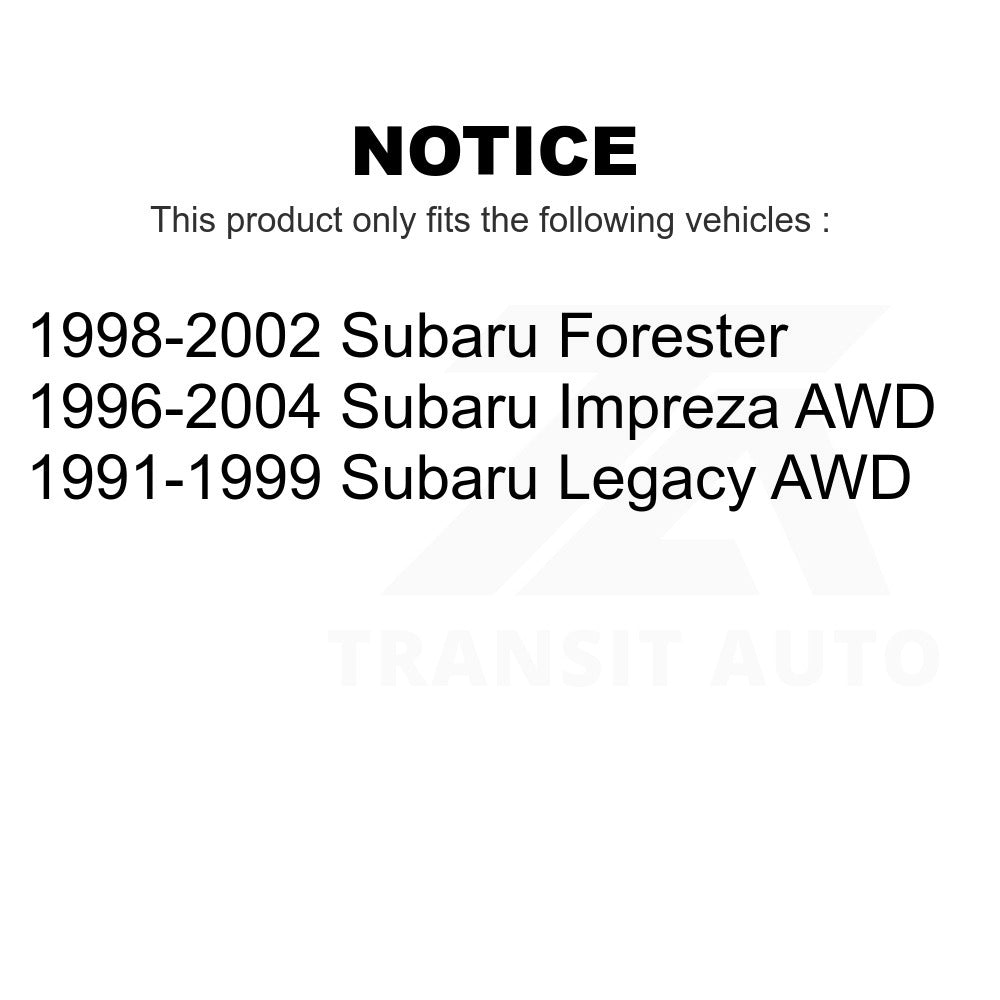 Fuel Tank Strap AGY-01110346 For Subaru Legacy Forester Impreza