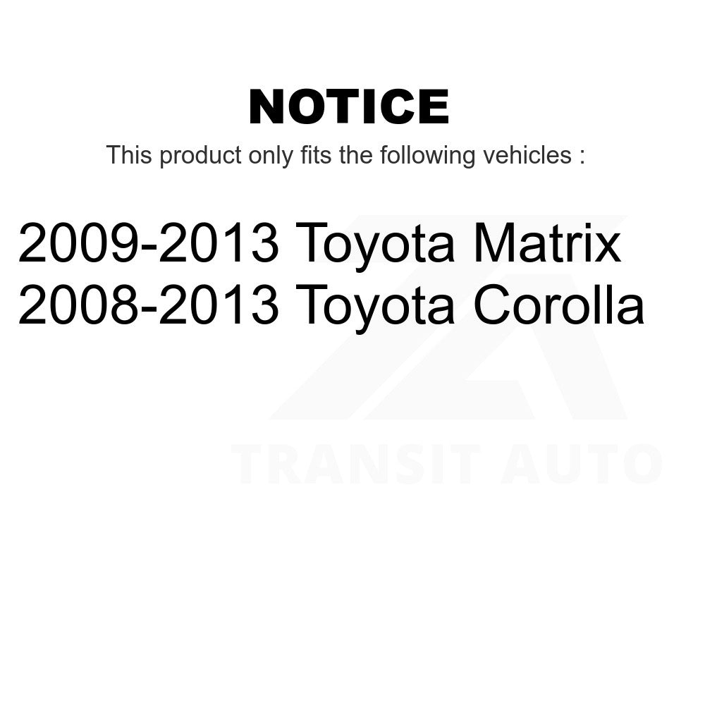 Fuel Tank Strap AGY-01110398 For Toyota Corolla Matrix