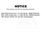 Accessory Drive Belt BAN-4PK1010 For Honda Civic Nissan 300ZX