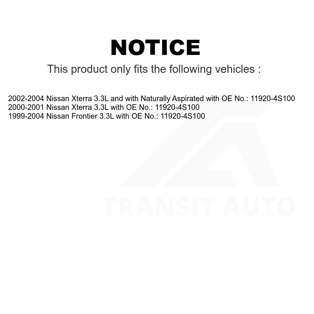 Air Conditioning Accessory Drive Belt BAN-4PK1345 For Nissan Frontier Xterra with OE No.11920-4S100