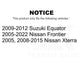 Rear Ceramic Disc Brake Pads CMX-D1100 For Nissan Frontier Xterra Suzuki Equator