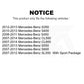 Front Ceramic Disc Brake Pads CMX-D1223 For Mercedes-Benz S550 SL550 CL550 S600 S350 S400 CL600 S450