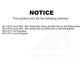 Rear Ceramic Disc Brake Pads CMX-D1279 For Ford Expedition Lincoln Navigator MKT
