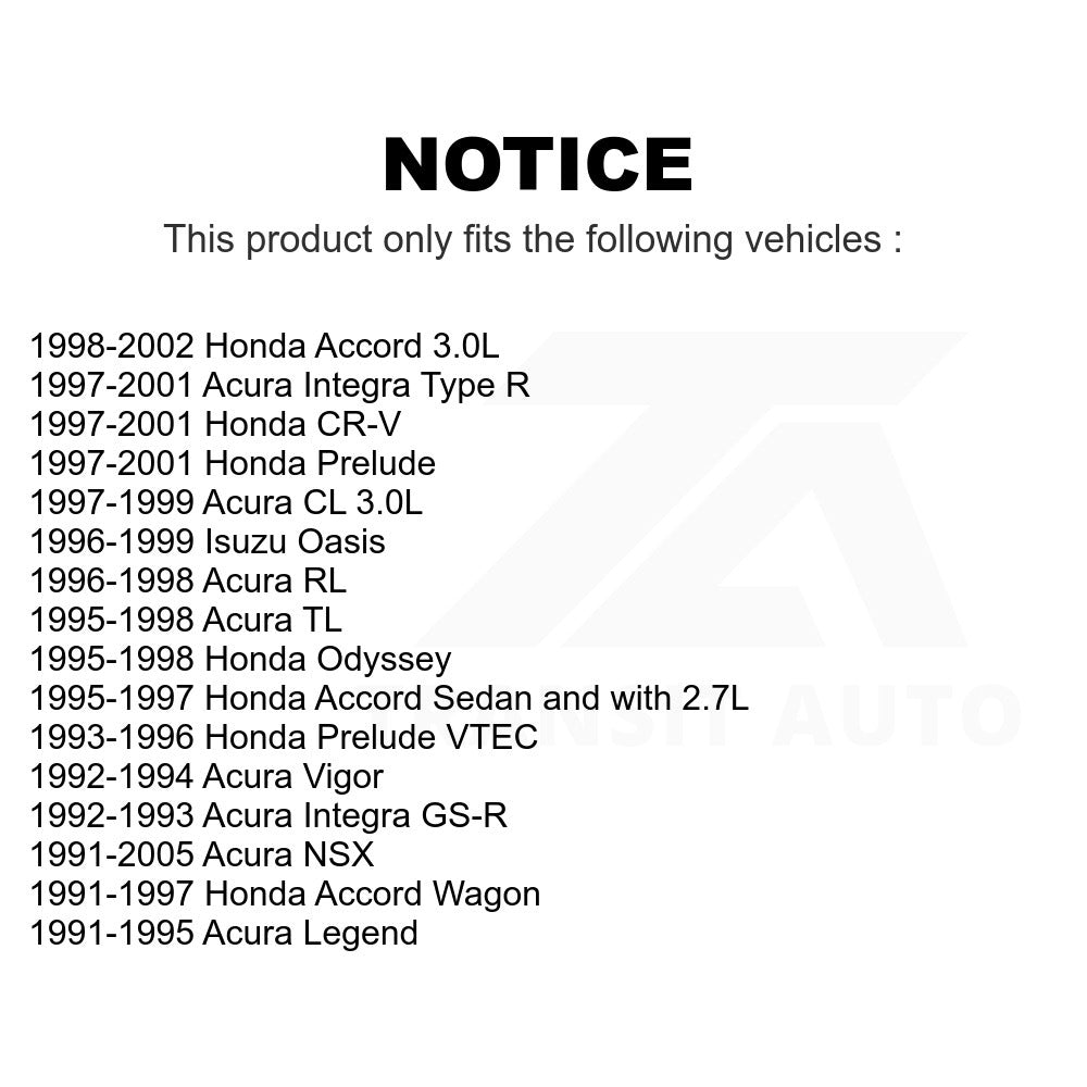 Front Ceramic Disc Brake Pads CMX-D503 For Honda Accord CR-V Acura Integra Prelude Odyssey CL Legend TL RL NSX Vigor Isuzu Oasis