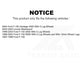 Front Ceramic Disc Brake Pads CMX-D679 For Ford F-150 Heritage Lincoln Blackwood