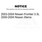 Front Ceramic Disc Brake Pads CMX-D830 For Nissan Xterra Frontier