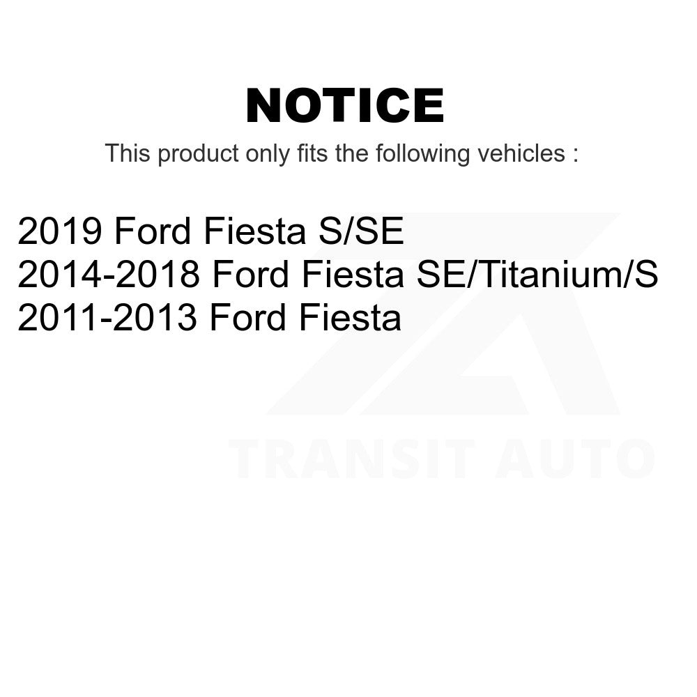 Front Disc Brake Rotor GCR-680822 For Ford Fiesta