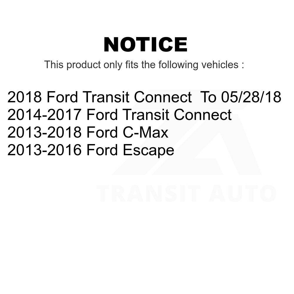 Rear Disc Brake Rotor GCR-680999 For Ford Escape Transit Connect C-Max