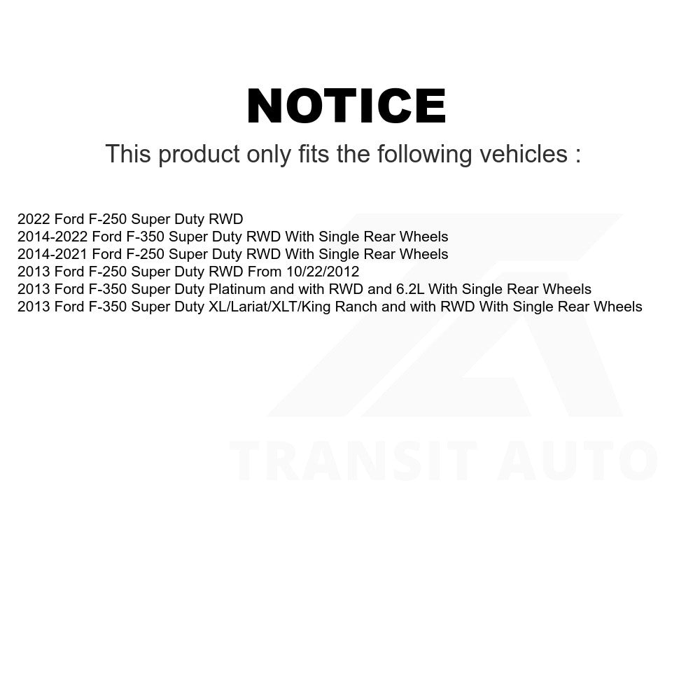 Front Disc Brake Rotor Hub Assembly GCR-681778 For Ford F-250 Super Duty F-350
