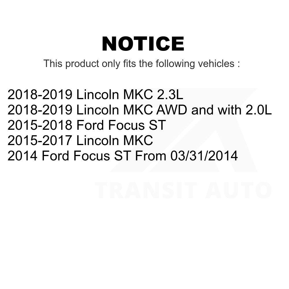 Front Disc Brake Rotor GCR-681994 For Ford Focus Lincoln MKC