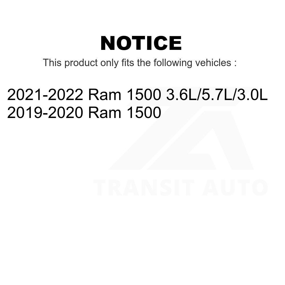 Rear Disc Brake Rotor GCR-782497 For Ram 1500