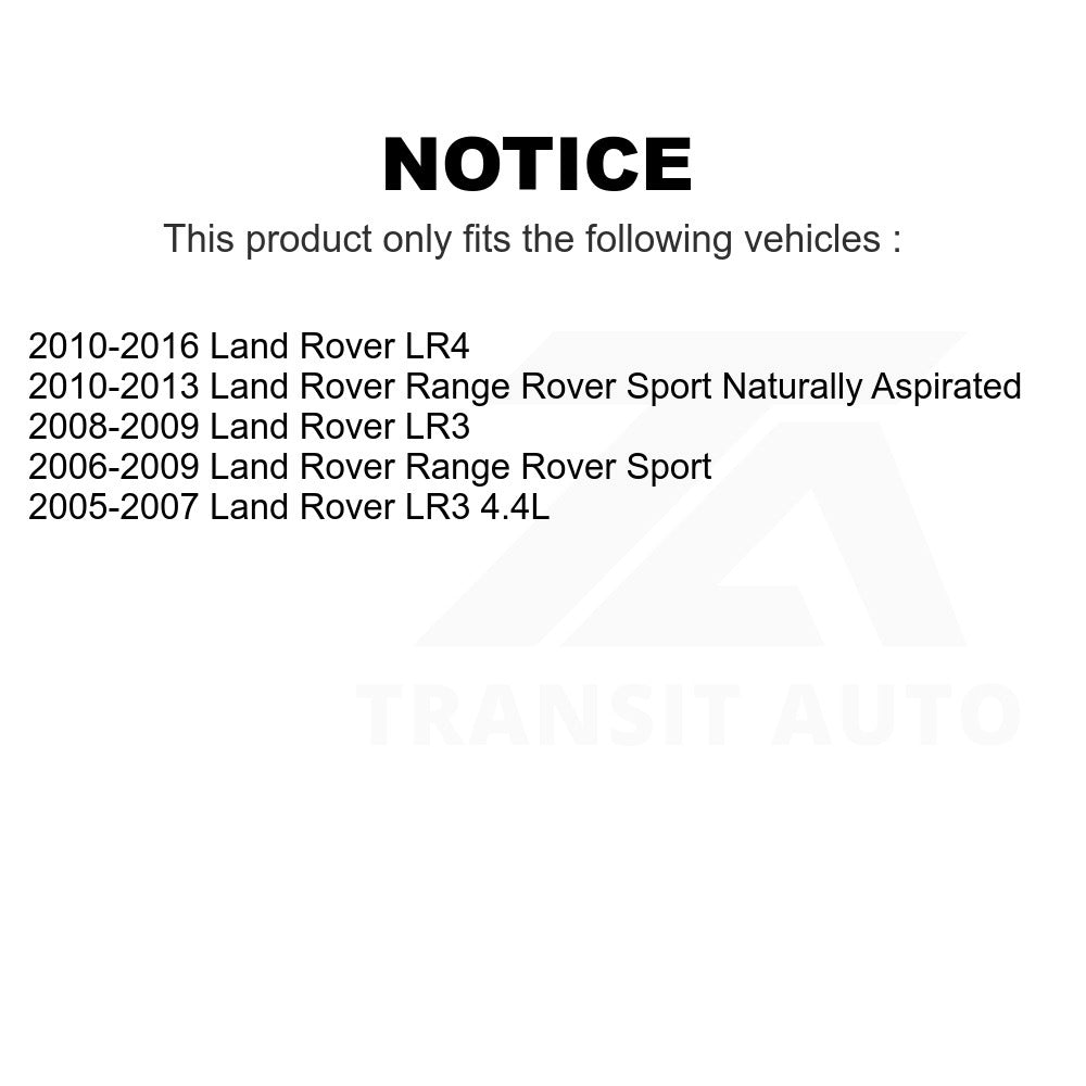 Rear Disc Brake Rotor GCR-980345 For Land Rover Range Sport LR4 LR3