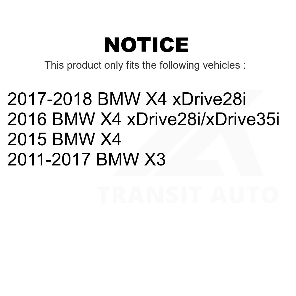Front Disc Brake Rotor GCR-980925 For BMW X3 X4