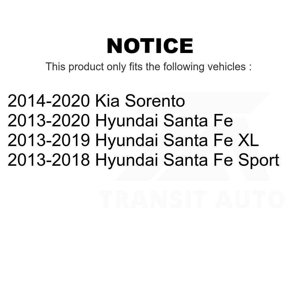 Front Disc Brake Rotor GCR-981010 For Hyundai Kia Sorento Santa Fe Sport XL