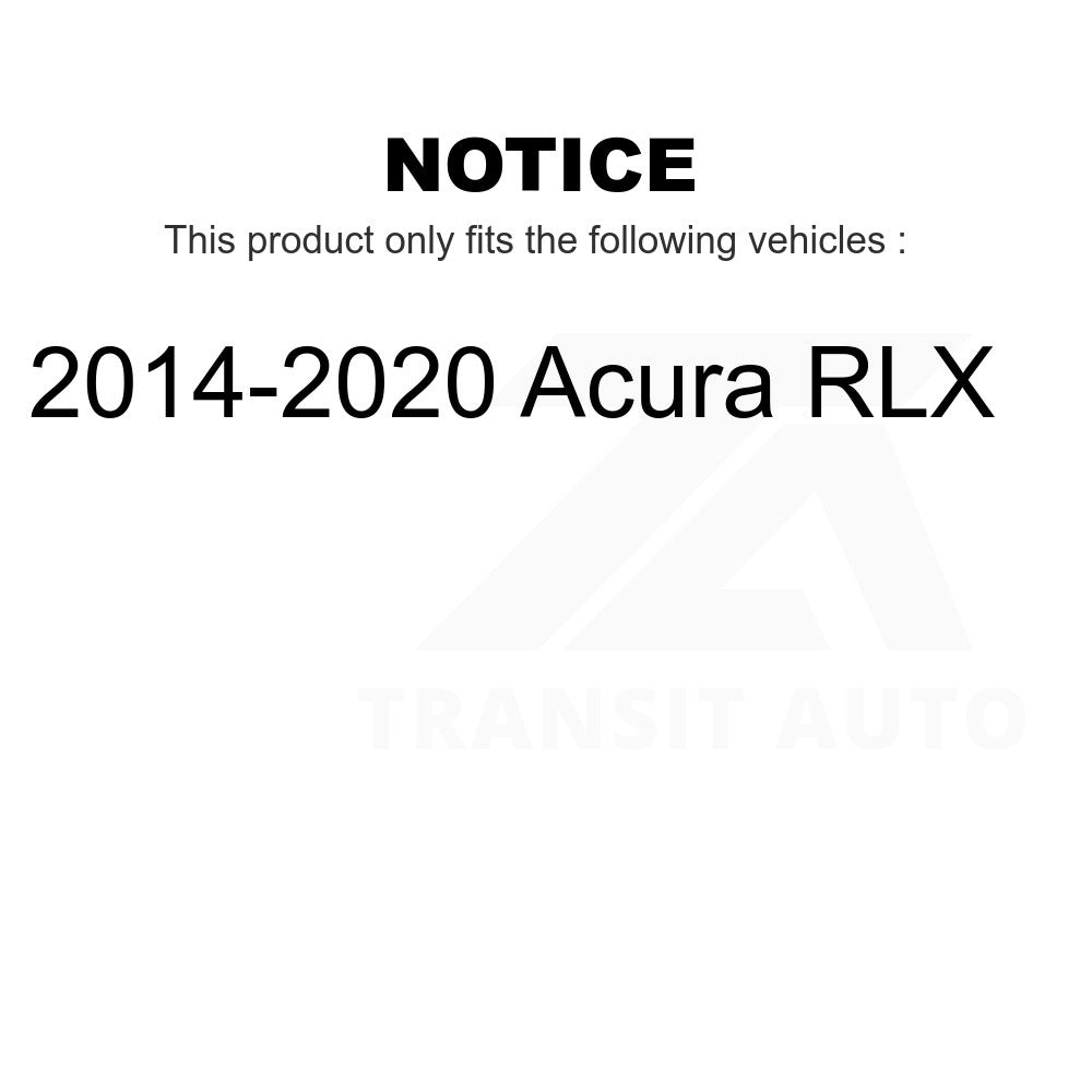 Rear Disc Brake Rotor GCR-981020 For 2014-2020 Acura RLX