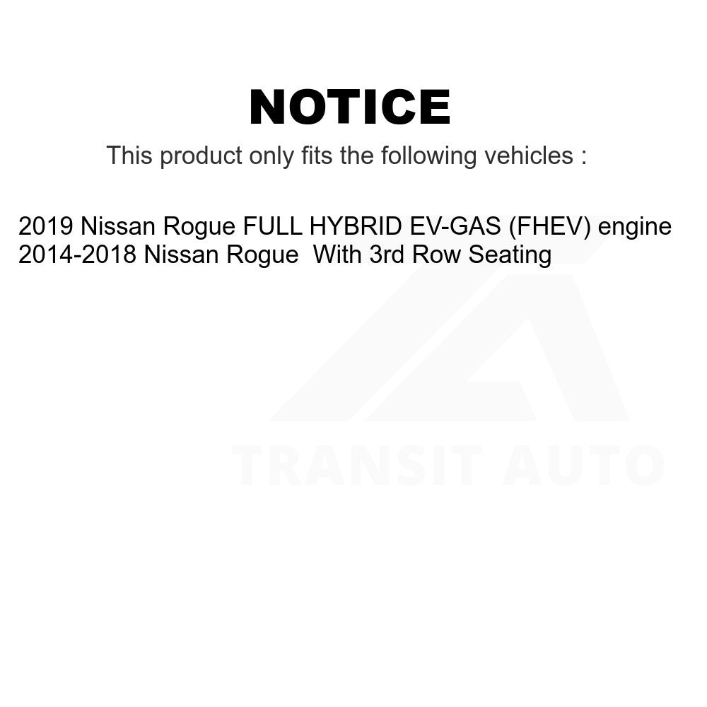 Front Disc Brake Rotor GCR-981779 For Nissan Rogue